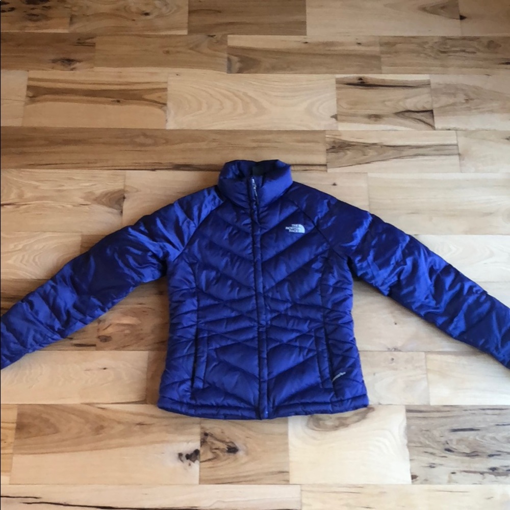 The North Face purple Down coat, 550 fill. Size S